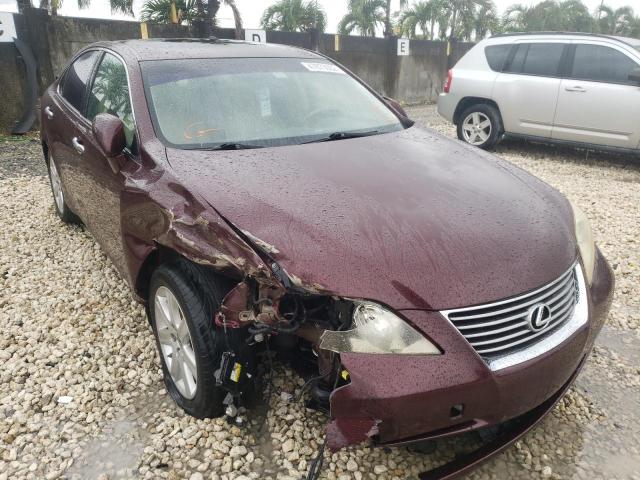 LEXUS ES 350 2008 with VIN JTHBJ46G682250567 - Photo from auction