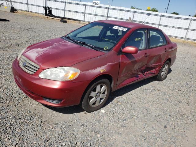 Photo 9 from auction – 2004 TOYOTA COROLLA CE with VIN JTDBR38E542023008