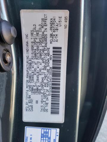 Photo 10 from auction – 2004 TOYOTA SIENNA CE with VIN 5TDZA23C84S139320