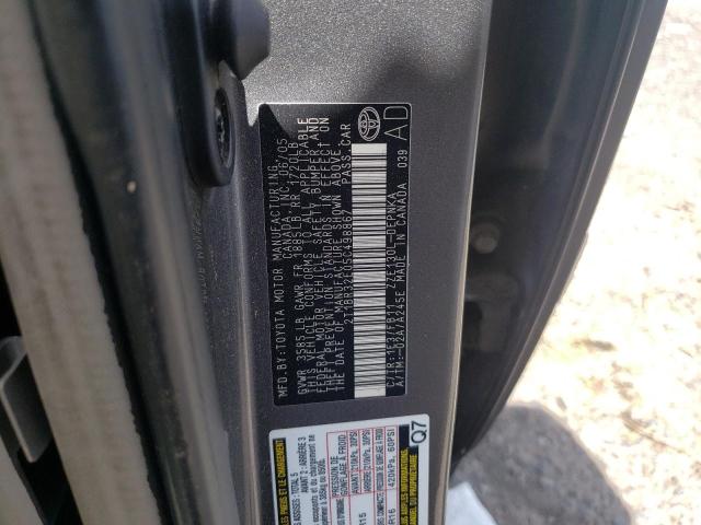 Photo 10 from auction – 2005 TOYOTA COROLLA CE with VIN 2T1BR32E05C498867