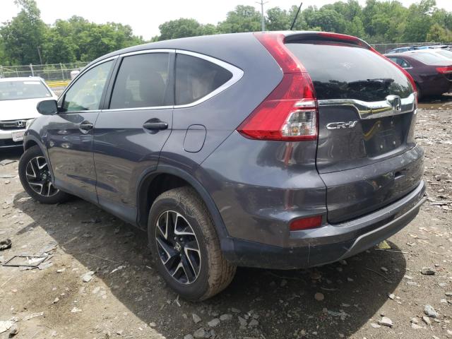 Photo 3 from auction – 2016 HONDA CR-V SE with VIN 2HKRM4H41GH667361
