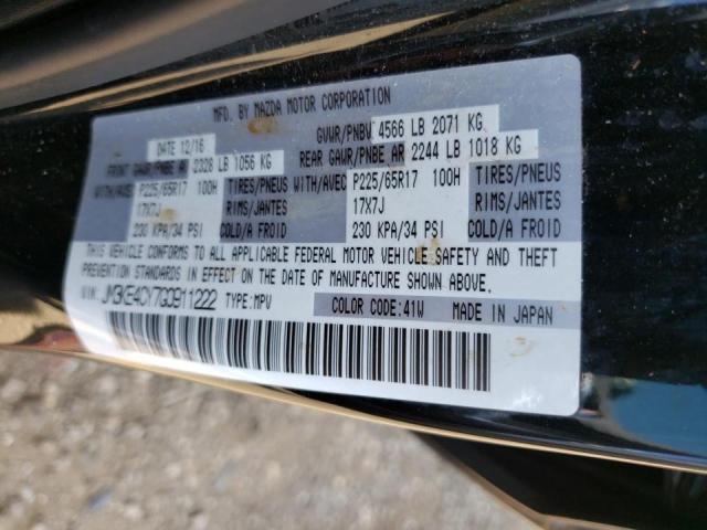 Photo 10 from auction – 2016 MAZDA CX-5 TOURI with VIN JM3KE4CY7G0911222
