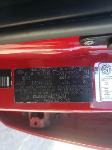 Photo 10 from auction – 2013 KIA FORTE EX with VIN KNAFU4A26D5736291