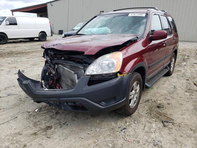 Photo 2 from auction – 2004 HONDA CR-V EX with VIN SHSRD78854U243155
