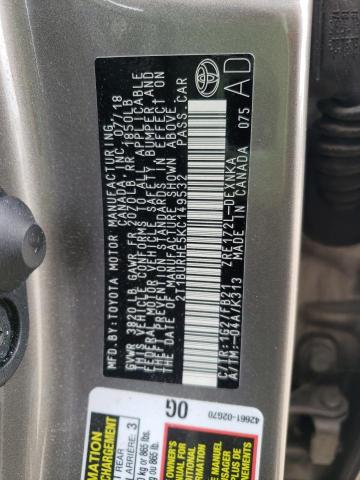 Photo 10 from auction – 2019 TOYOTA COROLLA L with VIN 2T1BURHE5KC149532