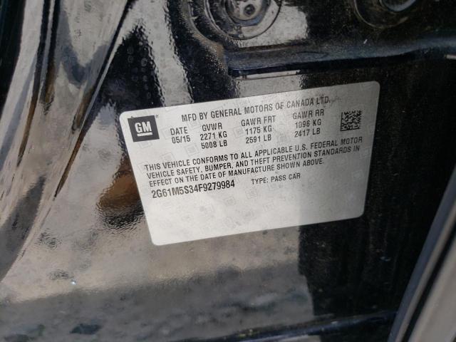 Photo 10 from auction – 2015 CADILLAC XTS LUXURY with VIN 2G61M5S34F9279984