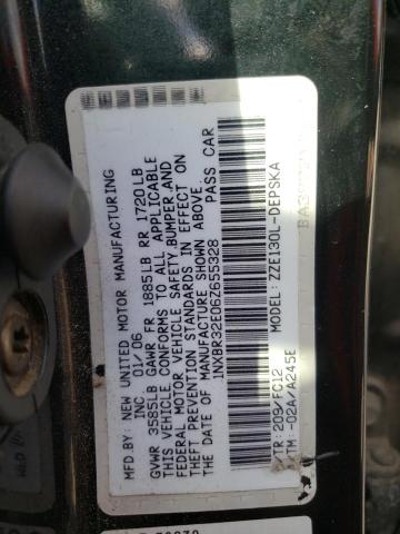 Photo 10 from auction – 2006 TOYOTA COROLLA CE with VIN 1NXBR32E06Z655328
