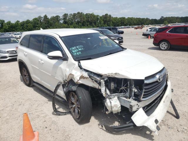 TOYOTA HIGHLANDER 2014 with VIN 5TDZKRFH9ES014163 - Photo from auction