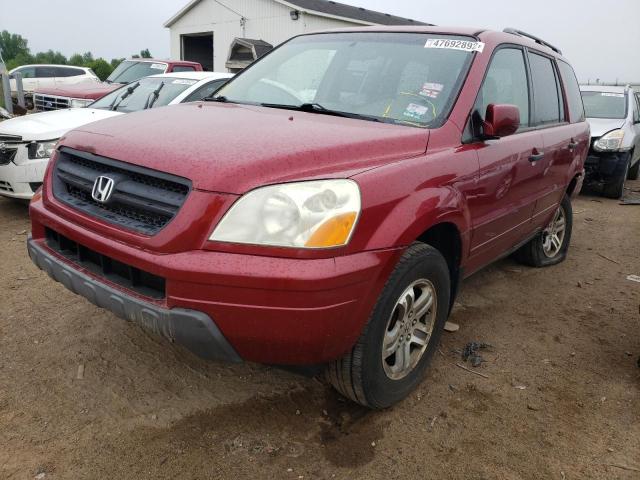 Photo 2 from auction – 2005 HONDA PILOT EX with VIN 5FNYF18465B028781