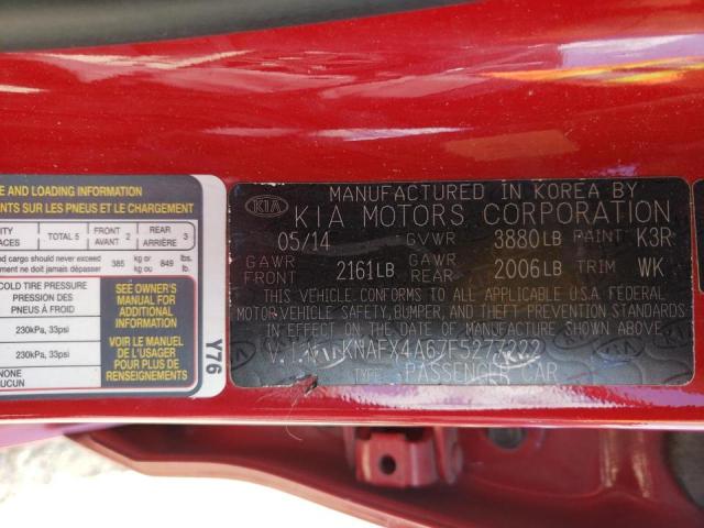 Photo 10 from auction – 2015 KIA FORTE LX with VIN KNAFX4A67F5277222