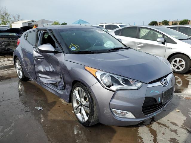 HYUNDAI VELOSTER 2017 with VIN KMHTC6AD5HU323145 - Photo from auction