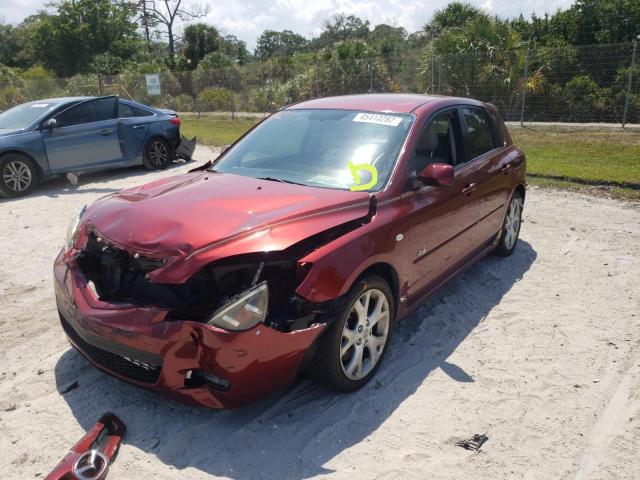 Photo 2 from auction – 2008 MAZDA 3 HATCHBAC with VIN JM1BK343781161217
