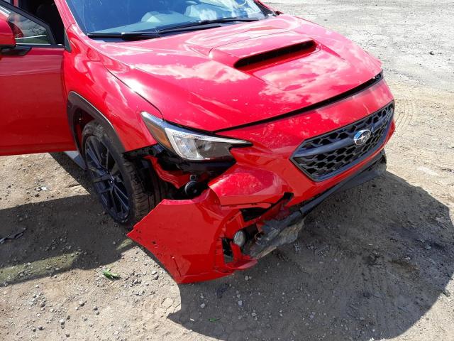 Photo 9 from auction – 2022 SUBARU WRX PREMIU with VIN JF1VBAF69N9005840