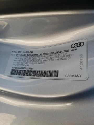 Photo 10 from auction – 2015 AUDI S5 PREMIUM with VIN WAUCGAFR4FA023964