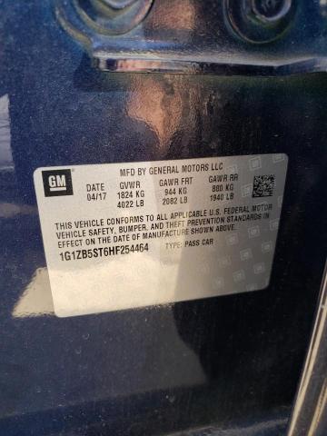 Photo 10 from auction – 2017 CHEVROLET MALIBU LS with VIN 1G1ZB5ST6HF254464