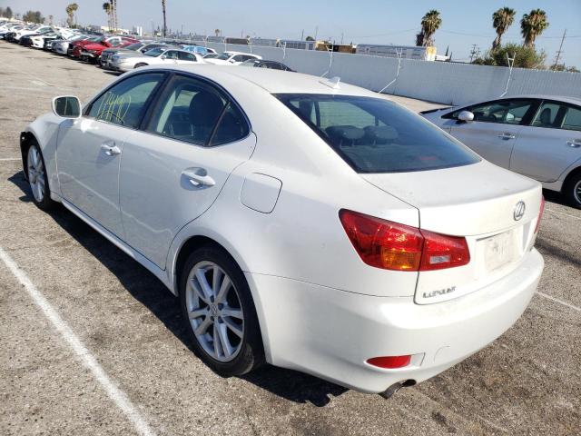 Photo 3 from auction – 2007 LEXUS IS 250 with VIN JTHBK262172032525