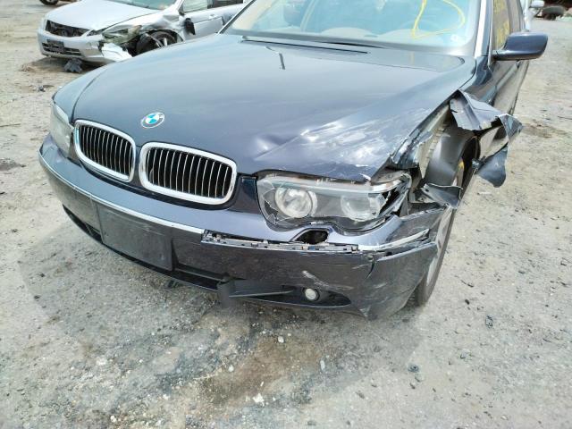 Photo 9 from auction – 2003 BMW 745 LI with VIN WBAGN634X3DR15790