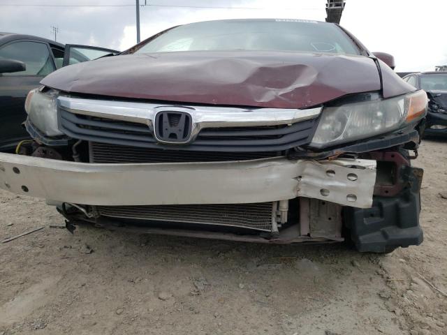 Photo 9 from auction – 2012 HONDA CIVIC LX with VIN 19XFB2F57CE095039