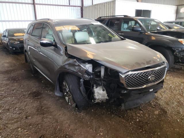 KIA SORENTO SX 2016 with VIN 5XYPK4A51GG053840 - Photo from auction