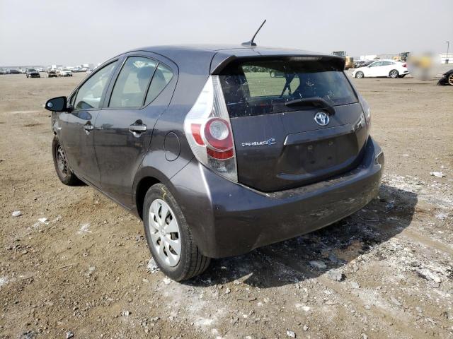 Photo 3 from auction – 2012 TOYOTA PRIUS C with VIN JTDKDTB31C1014607