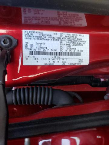 Photo 10 from auction – 2016 FORD FOCUS SE with VIN 1FADP3F20GL241109