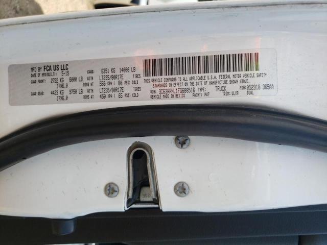 Photo 10 from auction – 2015 RAM 3500 LONGH with VIN 3C63RRNL1FG688516