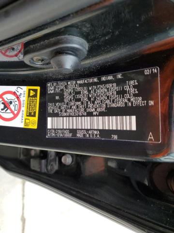 Photo 10 from auction – 2014 TOYOTA HIGHLANDER with VIN 5TDBKRFH0ES018748