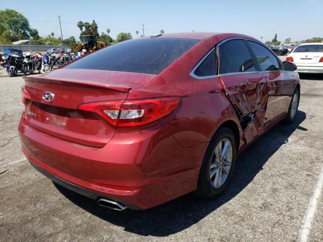 Photo 4 from auction – 2016 HYUNDAI SONATA SE with VIN 5NPE24AF2GH358319