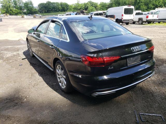 Photo 3 from auction – 2021 AUDI A4 PREMIUM with VIN WAUABAF44MA051822