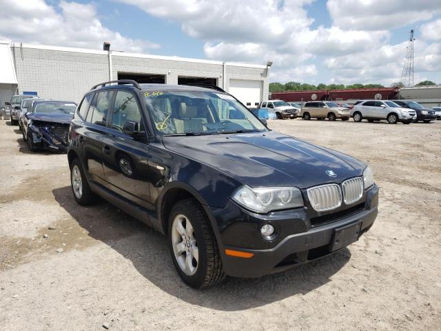 BMW X3 3.0SI 2007 with VIN WBXPC93477WF10965 - Photo from auction