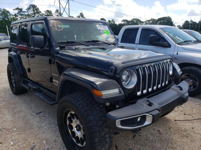 JEEP WRANGLER U 2018 with VIN 1C4HJXEG0JW101021 - Photo from auction