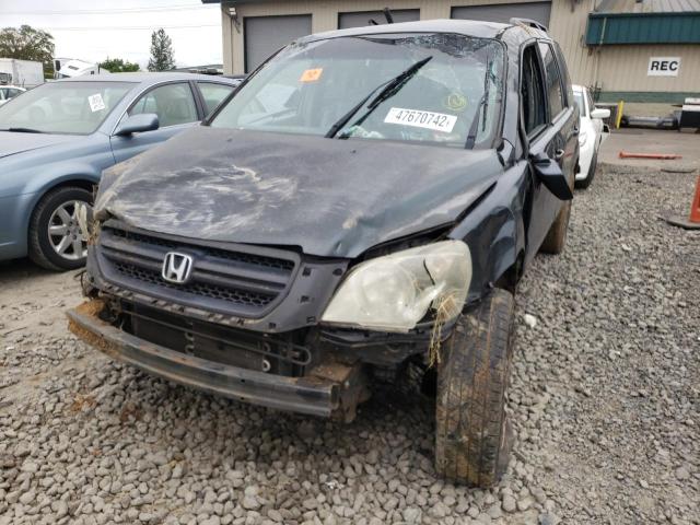 Photo 9 from auction – 2005 HONDA PILOT EX with VIN 2HKYF18415H502072