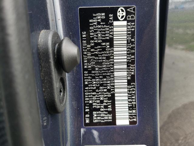 Photo 10 from auction – 2019 TOYOTA COROLLA L with VIN 5YFBURHEXKP884295