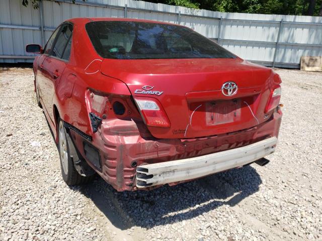 Photo 9 from auction – 2009 TOYOTA CAMRY BASE with VIN 4T1BE46K89U331212
