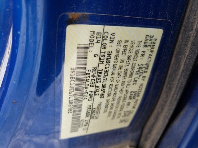Photo 10 from auction – 2007 NISSAN VERSA S with VIN 3N1BC13E67L385982