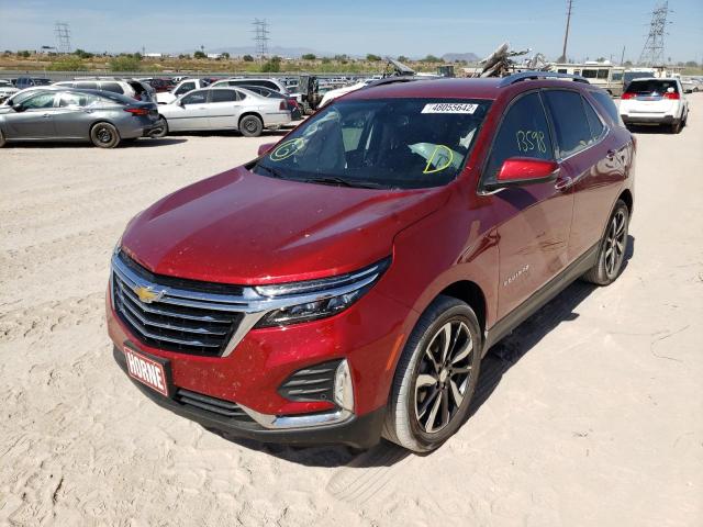 Photo 2 from auction – 2022 CHEVROLET EQUINOX PR with VIN 3GNAXXEV5NS146124