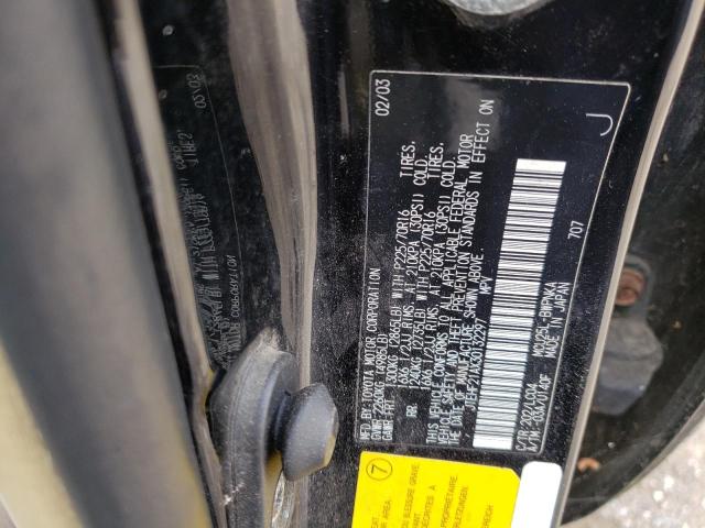 Photo 10 from auction – 2003 TOYOTA HIGHLANDER with VIN JTEHF21AX30132297