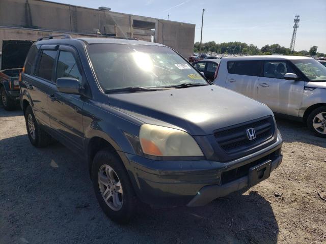 HONDA PILOT 2003 with VIN 2HKYF18463H589450 - Photo from auction