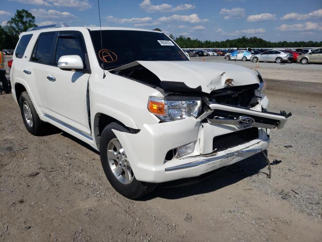 TOYOTA 4RUNNER SR 2011 with VIN JTEZU5JR4B5023322 - Photo from auction