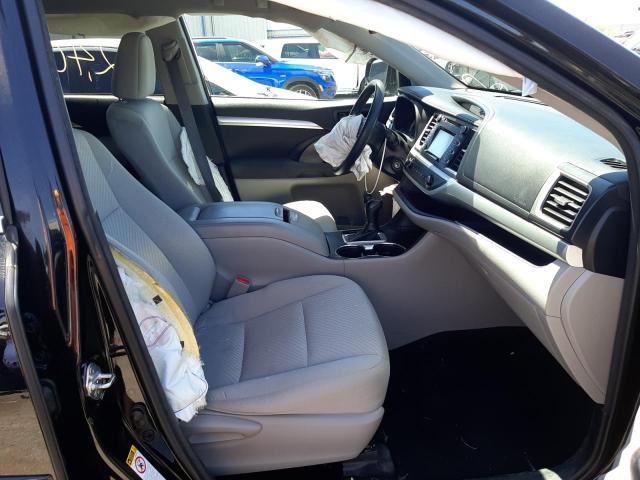 Photo 5 from auction – 2018 TOYOTA HIGHLANDER with VIN 5TDZZRFH1JS253597