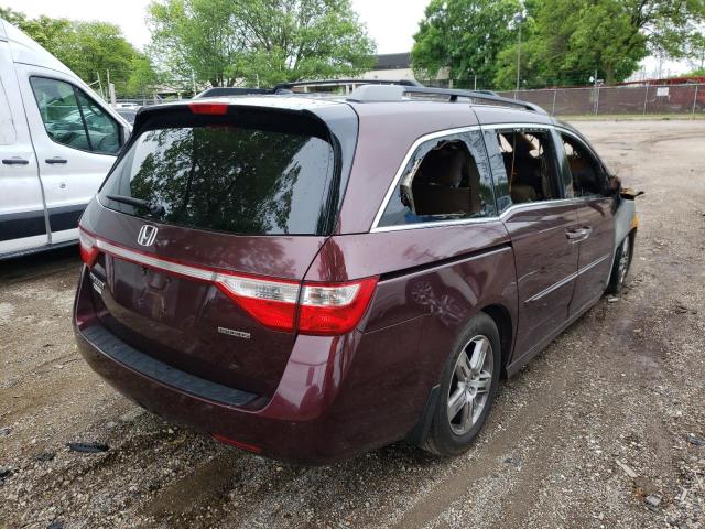 Photo 4 from auction – 2011 HONDA ODYSSEY TO with VIN 5FNRL5H99BB047045