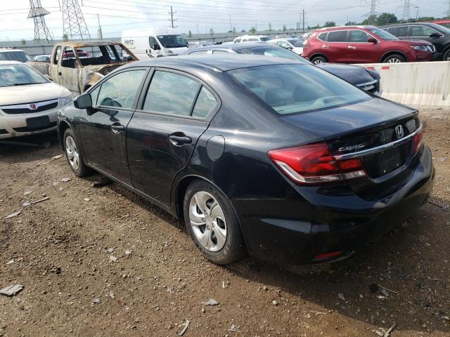 Photo 3 from auction – 2014 HONDA CIVIC LX with VIN 19XFB2F52EE016072