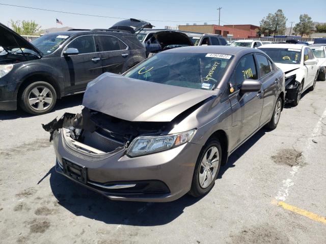 Photo 2 from auction – 2015 HONDA CIVIC LX with VIN 19XFB2E57FE006513