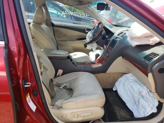 Photo 5 from auction – 2010 LEXUS ES 350 with VIN JTHBK1EG7A2364516