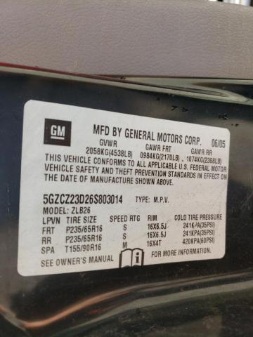 Photo 10 from auction – 2006 SATURN VUE with VIN 5GZCZ23D26S803014