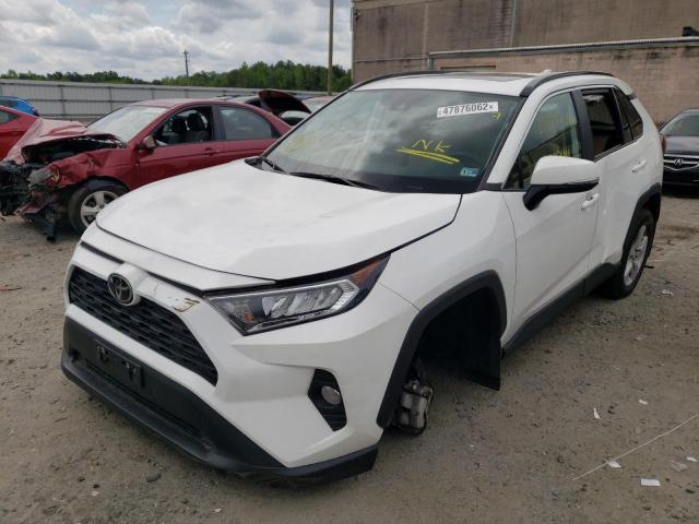 Photo 2 from auction – 2021 TOYOTA RAV4 XLE with VIN 2T3P1RFV8MC168751