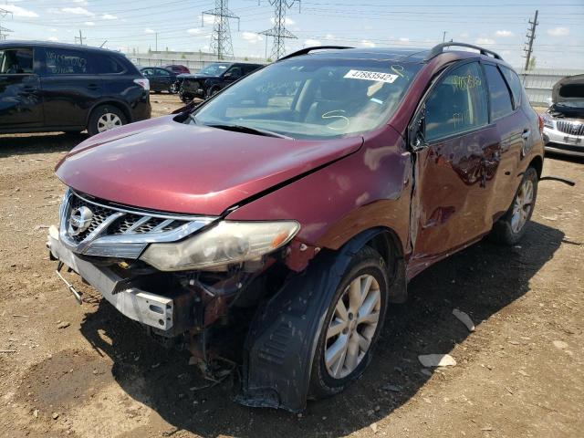 Photo 2 from auction – 2011 NISSAN MURANO S with VIN JN8AZ1MW0BW164609