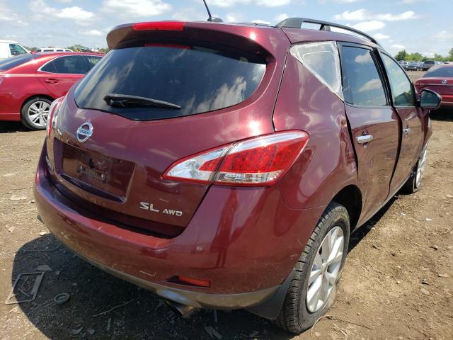 Photo 4 from auction – 2011 NISSAN MURANO S with VIN JN8AZ1MW0BW164609