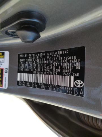 Photo 10 from auction – 2017 TOYOTA COROLLA L with VIN 5YFBURHE8HP628228