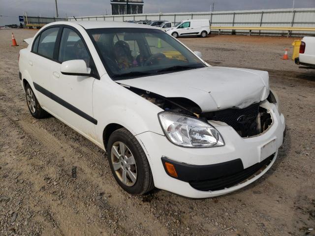 KIA RIO BASE 2007 with VIN KNADE123376224724 - Photo from auction